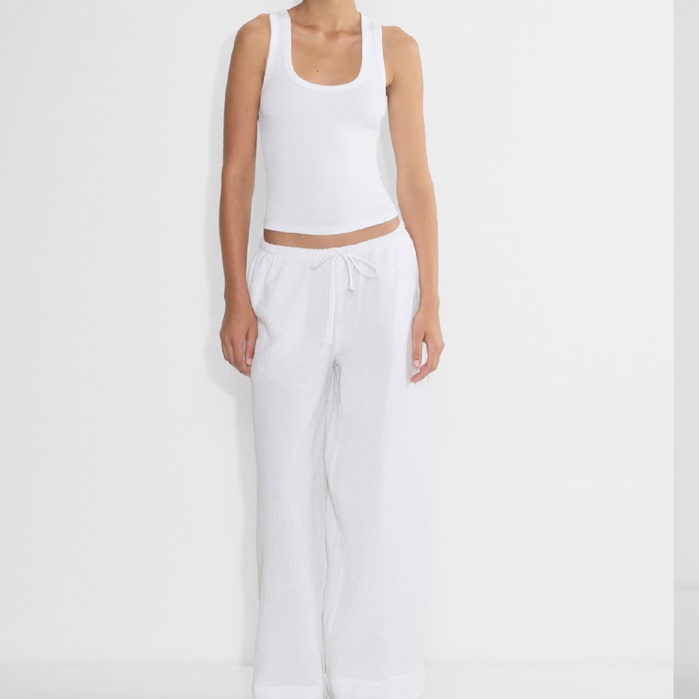 Aritzia Little Moon coastal palazzo pant